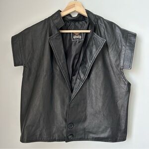 Vintage Genuine Leather Vest